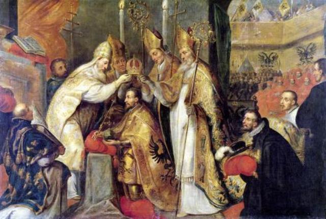 Charlemagne is Crowned the First Holy Rome Emperor