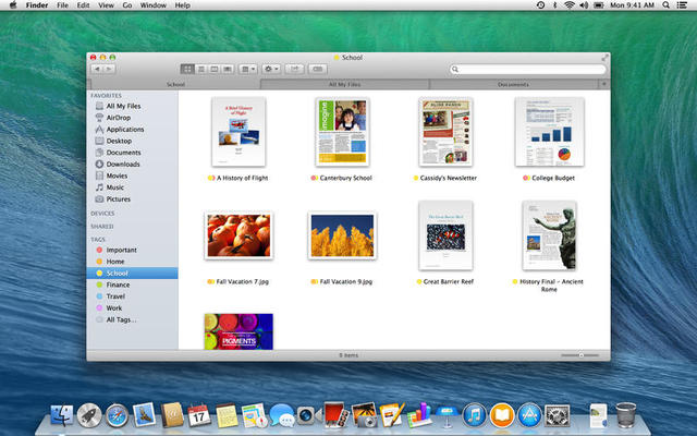 Mac OS X 10.9 Mavericks