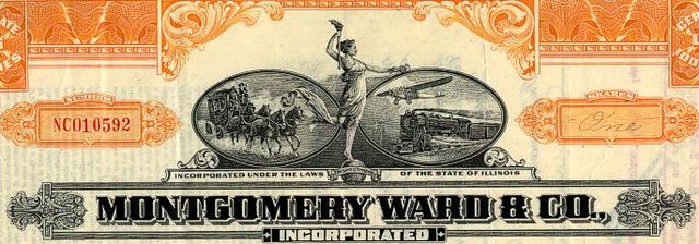 Montgomery Ward begins to sell goods to rural customers by mail