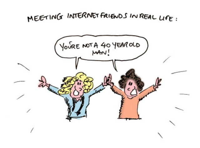 Visitar a mi amigo de Internet Fernando