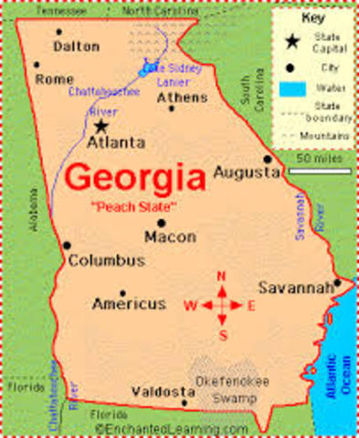Protestants Settle in Georgia