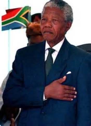 Inaugrauted as President of South Africa