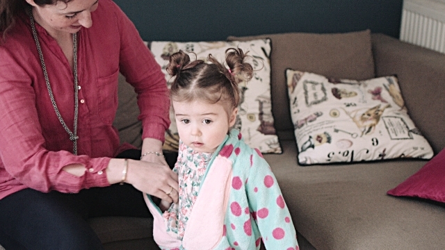 Carey picks out her first outfit