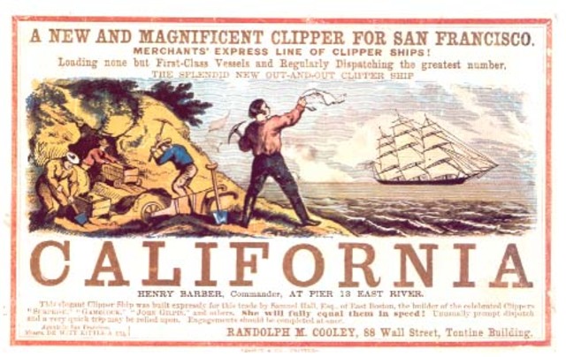 Gold discovered in California