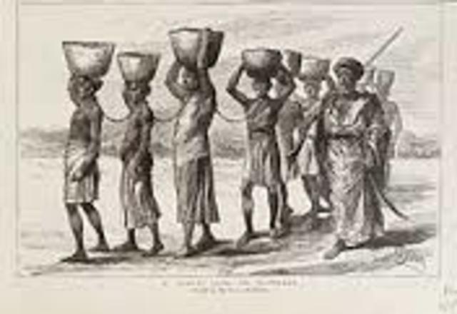 Africans as slave labor