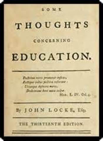 Some Thoughts Concerning Education