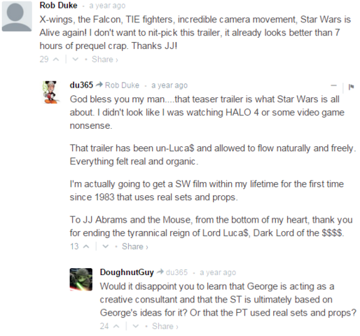 TheForce.net: Fans react to teaser #1