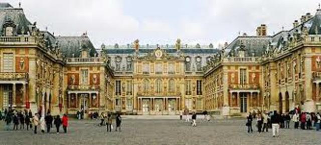 Versailles renovation began