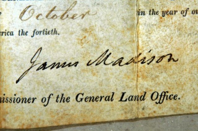 James delivers a report