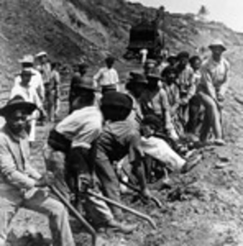 The struggles in blds. The Panama Canal?