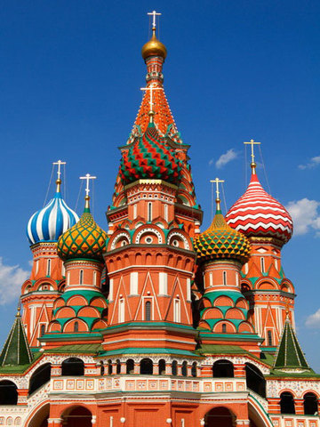 Ivan Has the St. Basils Cathedral Is Built