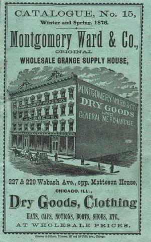 Montgomery Ward begins to sell goods to rural customers by mail.