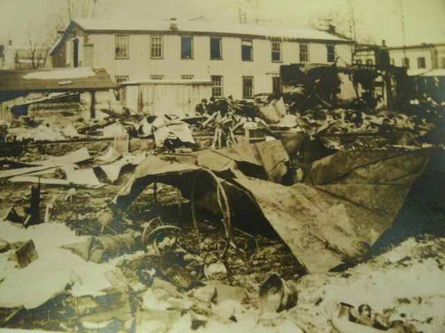 post office burns installments