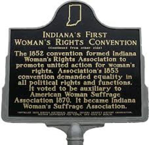 First women's rights convention