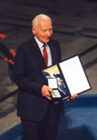 Sir Joseph Rotblat was awarded the Nobel Peace Prize