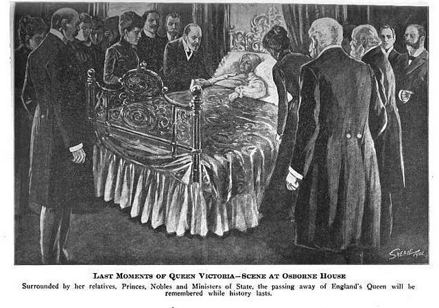 Queen Victoria Dies
