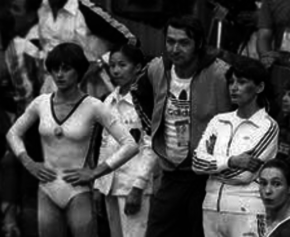 Establishes national institute for the training of gymnasts in Onesti