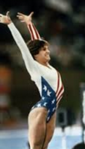 Mary Lou Retton Wins the Olympics