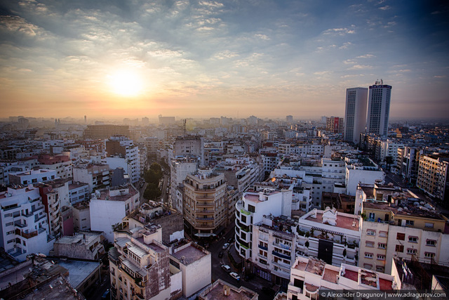 Arrive in Casa Blanca