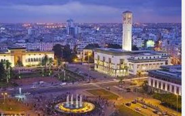 arrive at Casablanca