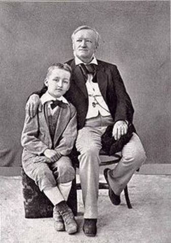 When he had his firts son?