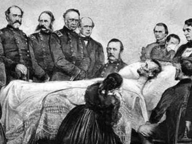 The death of Abraham Lincoln
