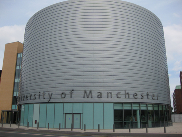The current University of Manchester was officially launched