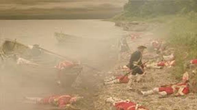 Invasion Of Beauport shore.