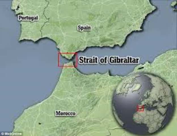 Crossing the Strait of Gilbratar