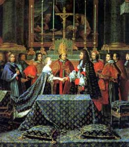 Luois XIV married Maria Teresa