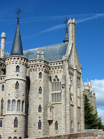 the college's distinctive neo-gothic building