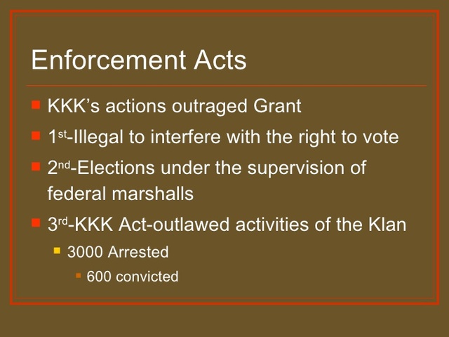 Enforcement Act of 1870