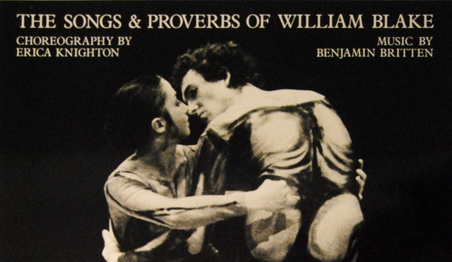 Performance: las canciones y proverbios de William Blake