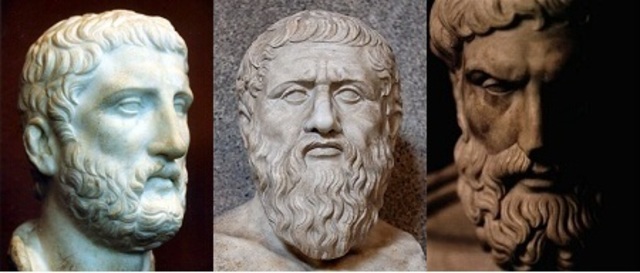 Democrito y Platon (400aC)