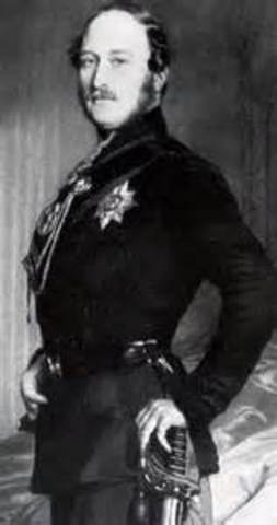 Albert, Victoria's husband, dies