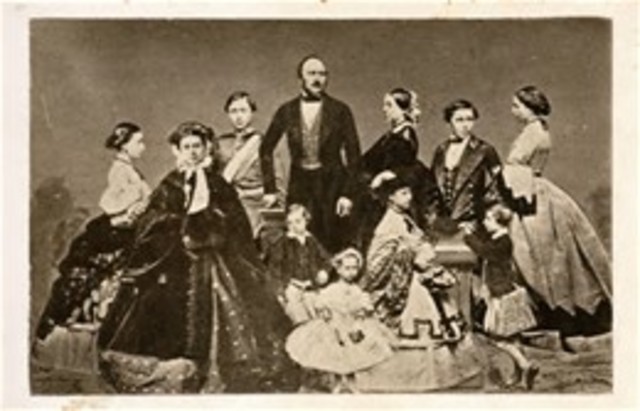 First daughter, Victoria Adelaide Mary Louisa was born