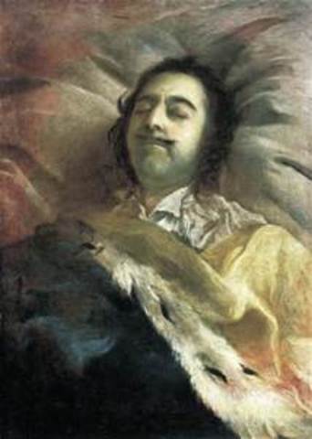 Dealth of Peter the Great