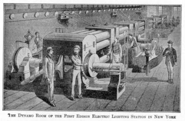 Opens First Public Power Station