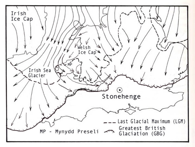 Last Glacial Maximum - c20 000 years ago