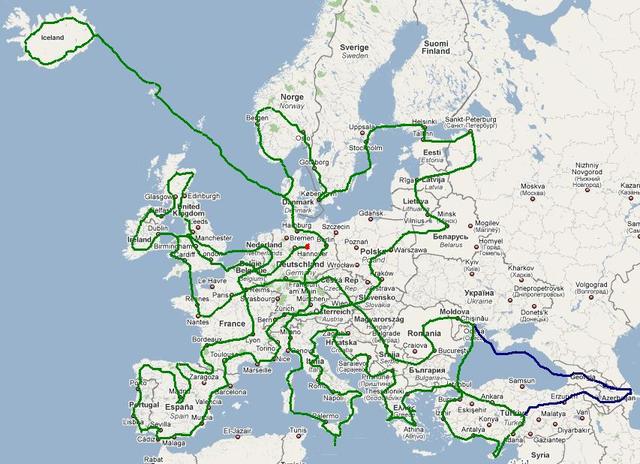 Peter embarks on his grand tour of Europe