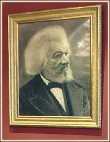 Frederick Douglass published the North Star