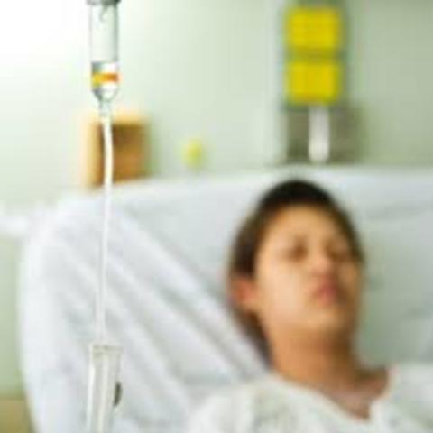 Carey is hospitalized