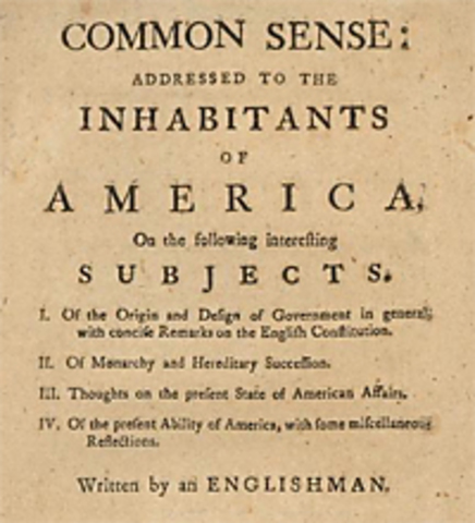 Thomas Paine’s “Common Sense”