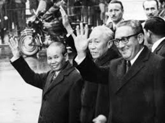 Start of the Paris Peace Talks