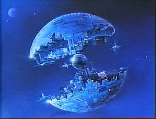 Technology-filled Planet