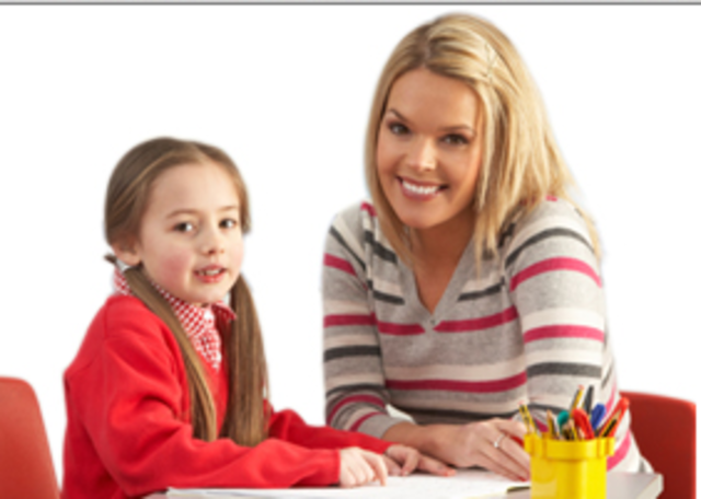 Childservices worker comes to talk