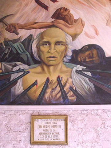 Miguel Hidalgo's Death