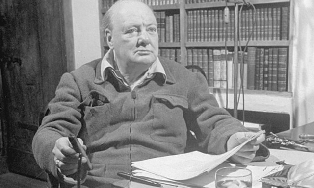 Winston Churchill retires as Prime Minister