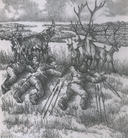 Indians in Adirondacks