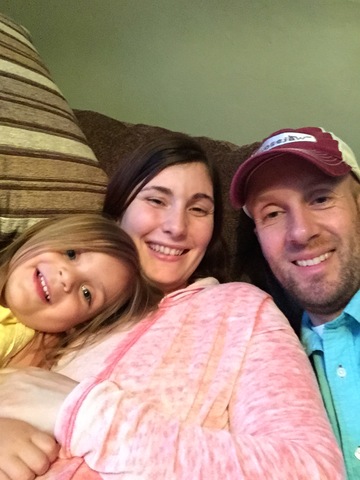 My fiancee moved in with me.